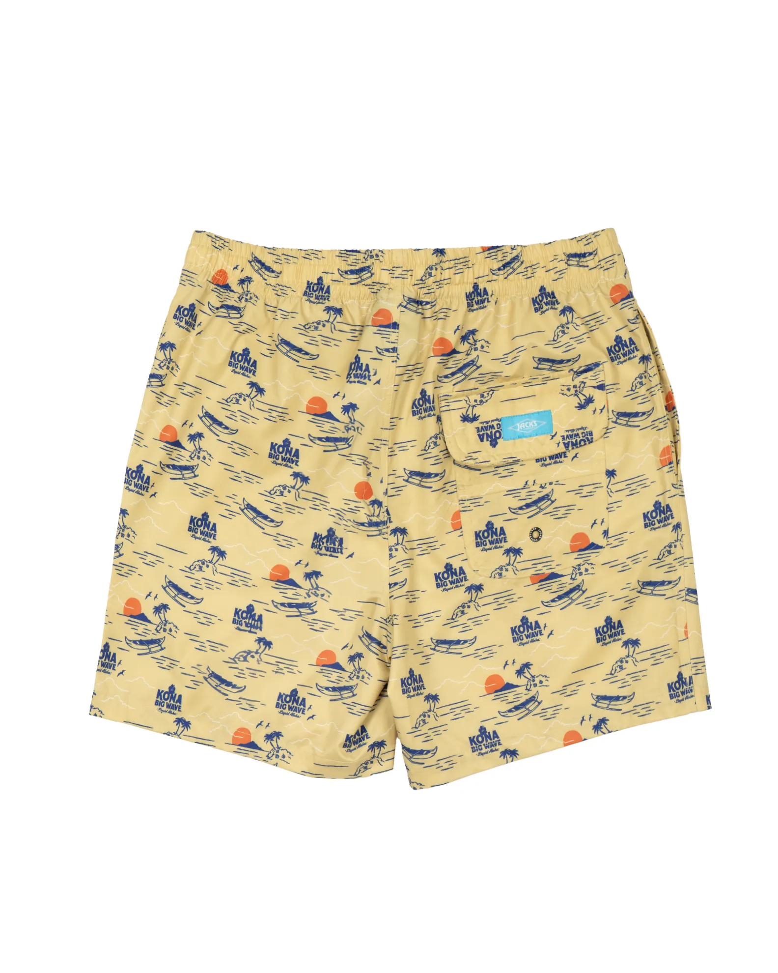17" Kona x Jack's "Canoe" Boardshorts