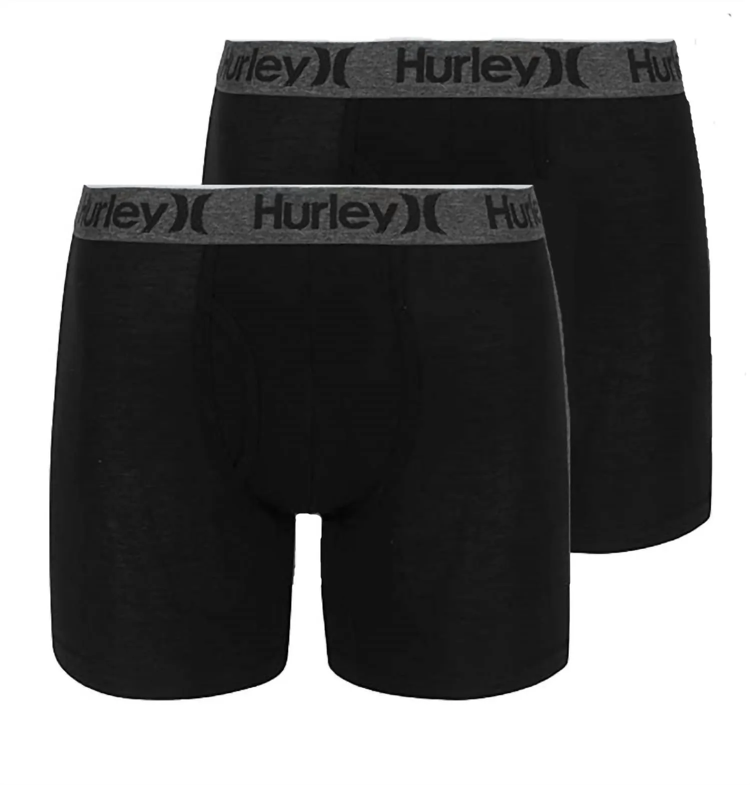 2 Pack Everyday Boxer Briefs In Black