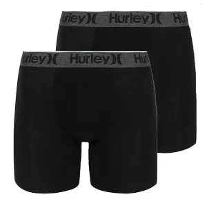 2 Pack Everyday Boxer Briefs In Black