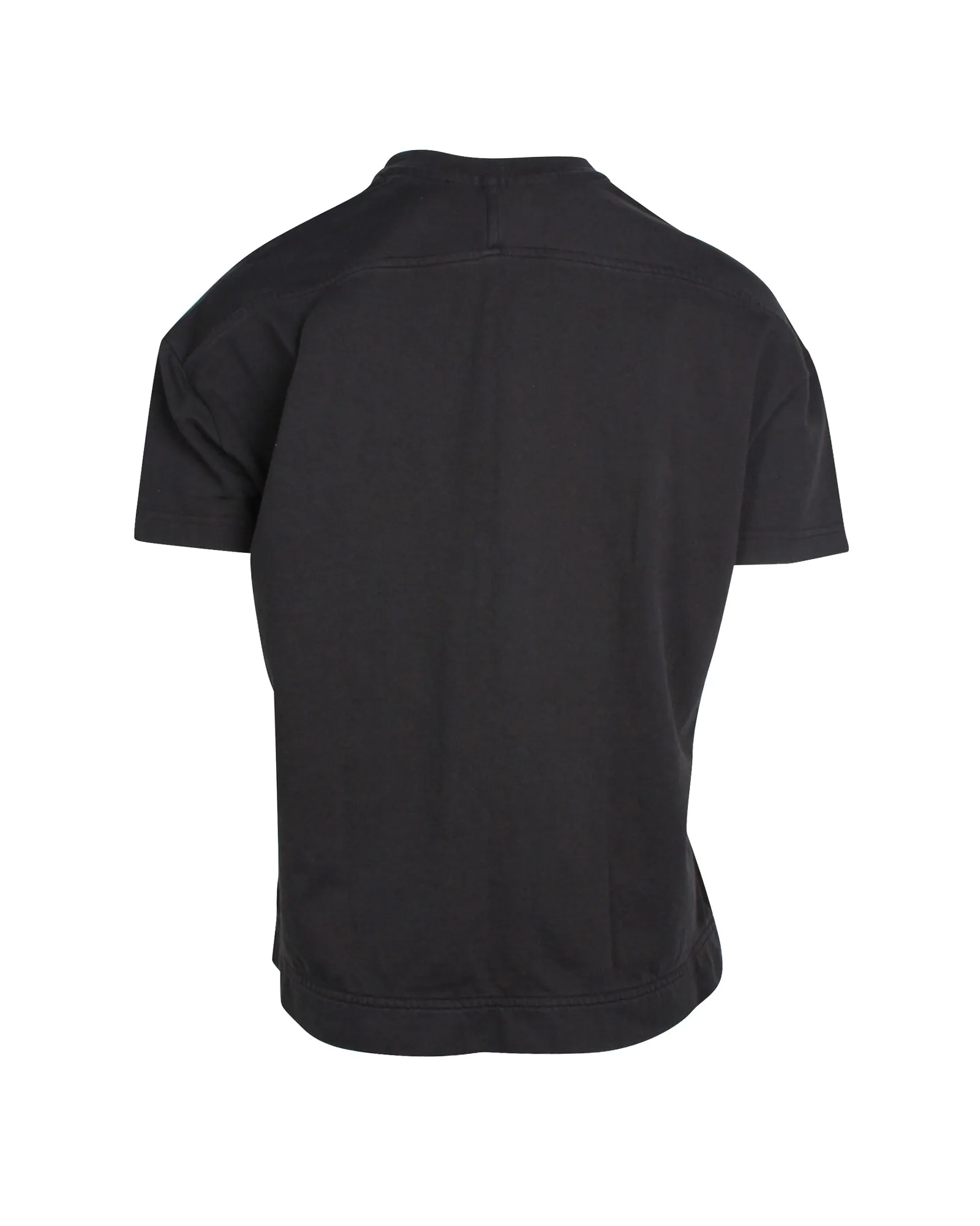 Acne Studios Piani Roundneck T-Shirt in Black Cotton