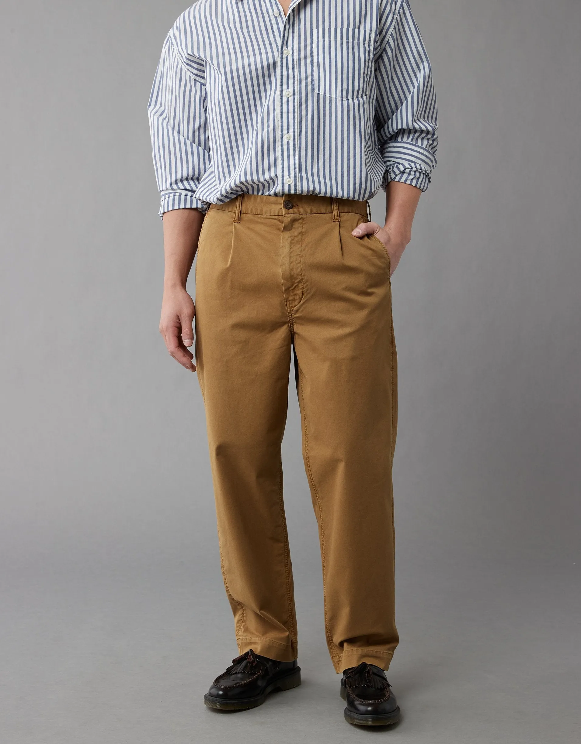 AE Flex Pleated Loose Easy Pant