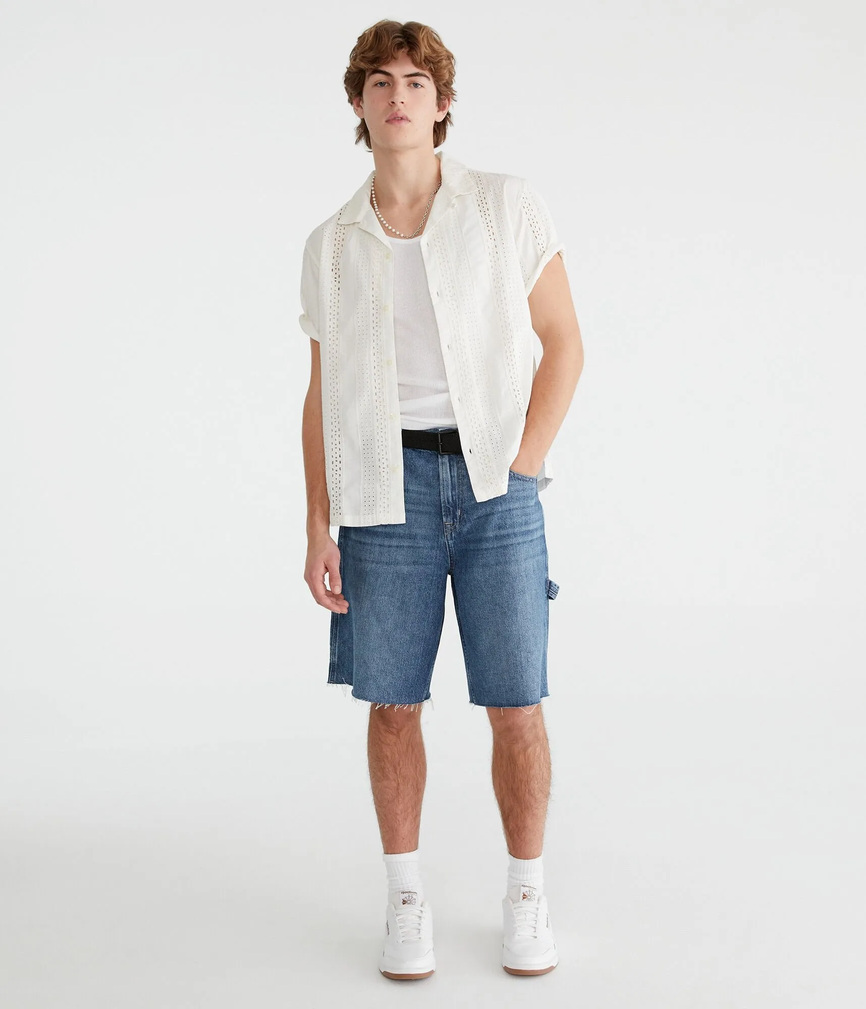Aeropostale Baggy Denim Jorts 10.5"