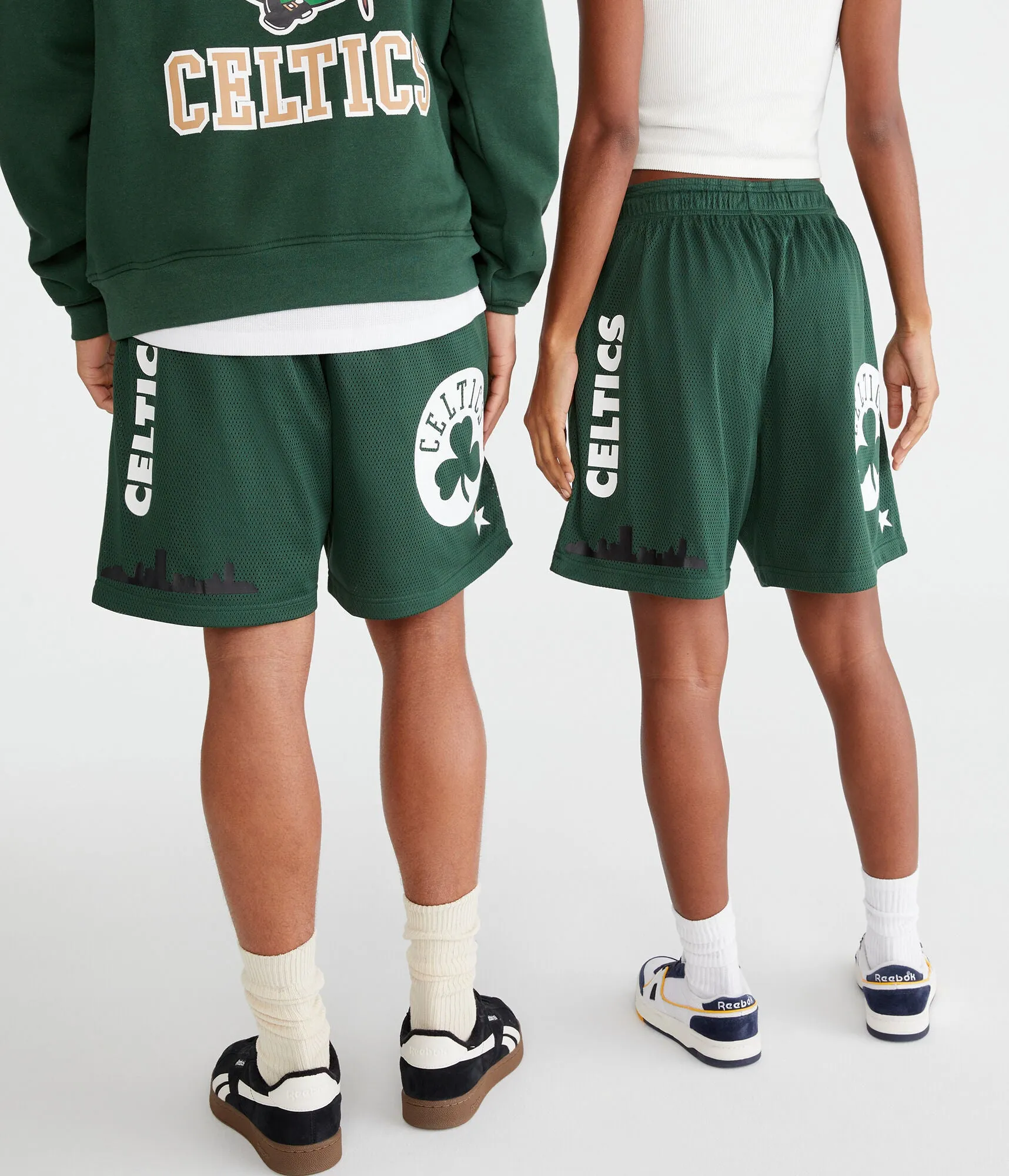 Aeropostale Boston Celtics Mesh Shorts 6"
