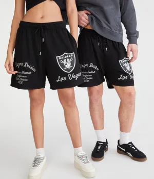 Aeropostale Las Vegas Raiders Mesh Shorts 6"