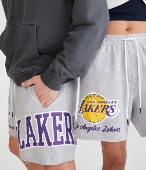 Aeropostale Los Angeles Lakers Fleece Shorts 6"
