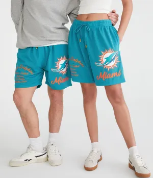 Aeropostale Miami Dolphins Mesh Shorts 6"