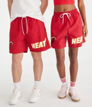 Aeropostale Miami Heat Nylon Shorts 6.5"