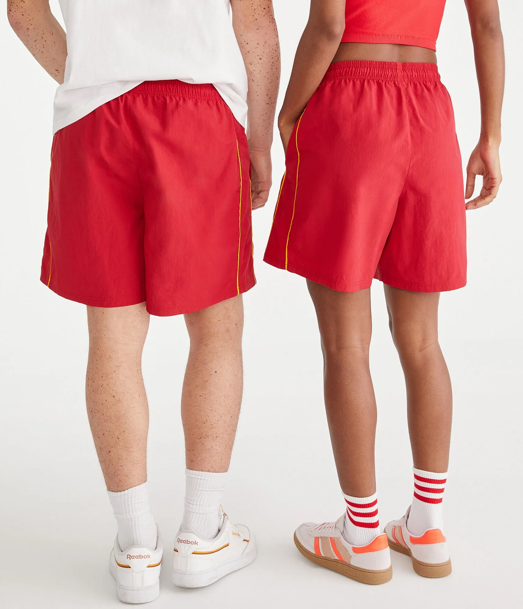 Aeropostale Miami Heat Nylon Shorts 6.5"