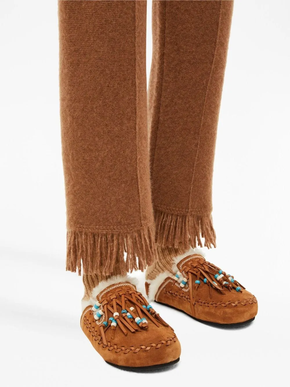 Alanui Women's Trousers Camel