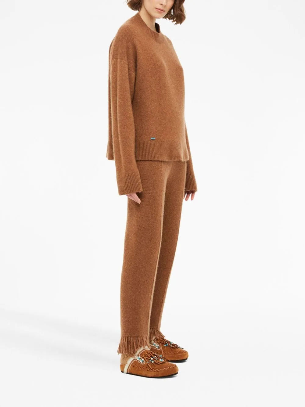 Alanui Women's Trousers Camel