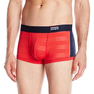 Americana Stripes Brazilian Trunk In Garnet
