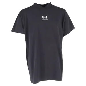 Balenciaga x Under Armour Oversized Cotton T-Shirt in Black Cotton