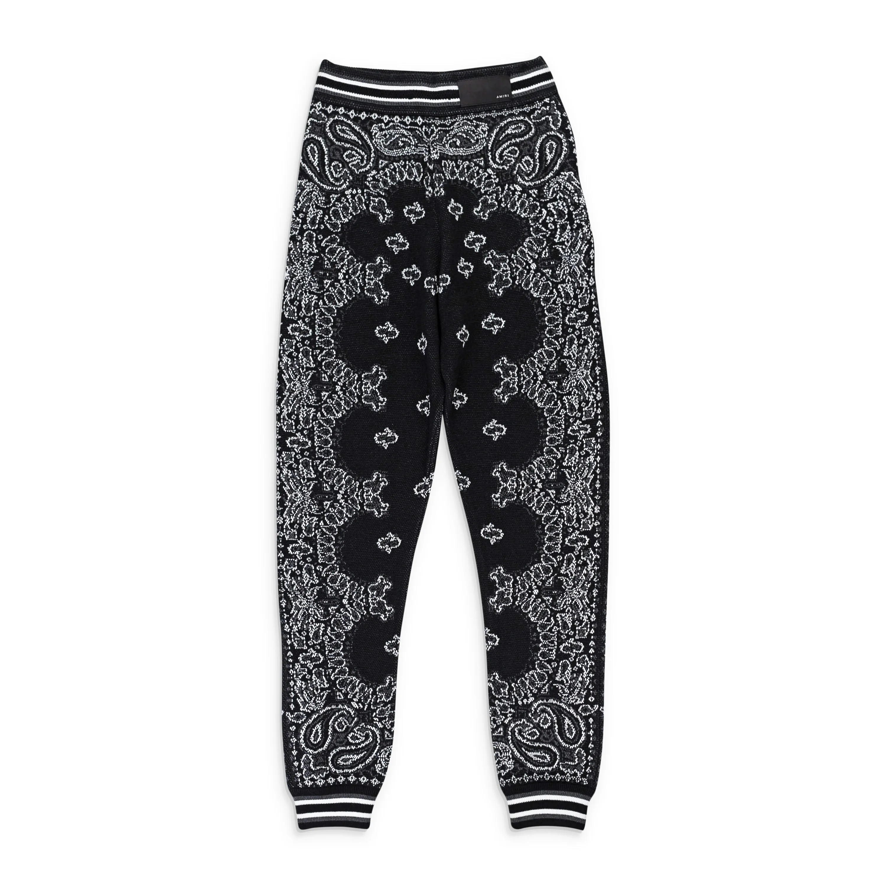 BANDANA B-BALL BLACK GREY SWEATPANTS