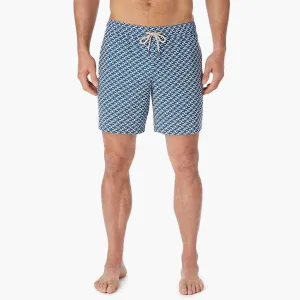 Bayberry Trunk In Navy Geo