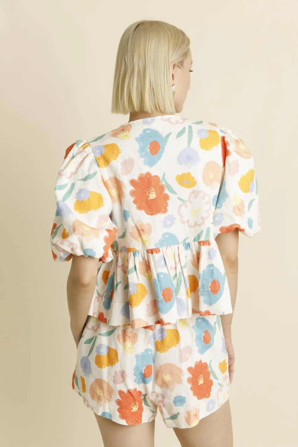 Beatrice Loungewear Set In Big Floral