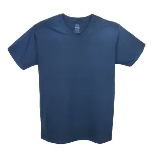 Big and Tall V Neck Cotton T Shirt