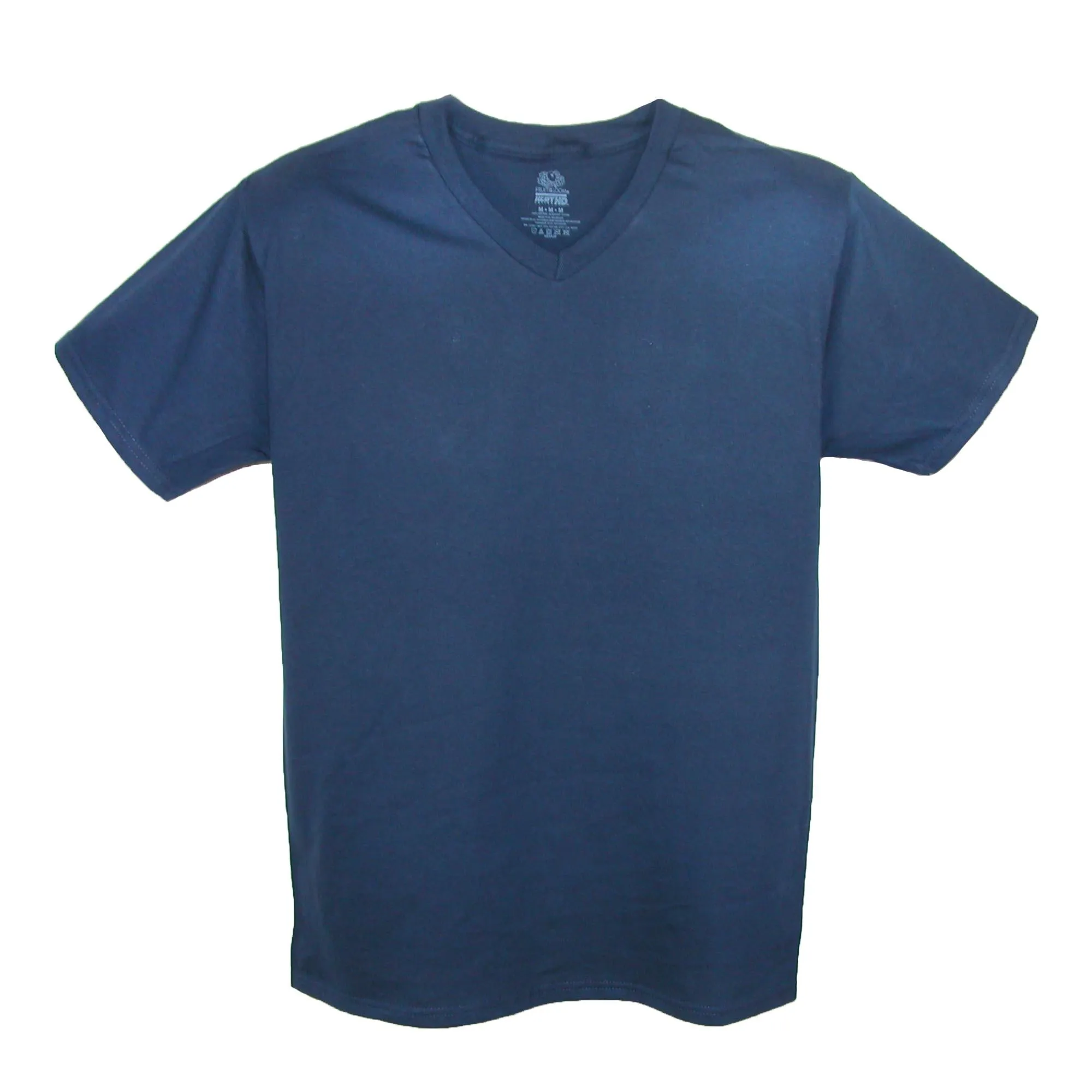 Big and Tall V Neck Cotton T Shirt