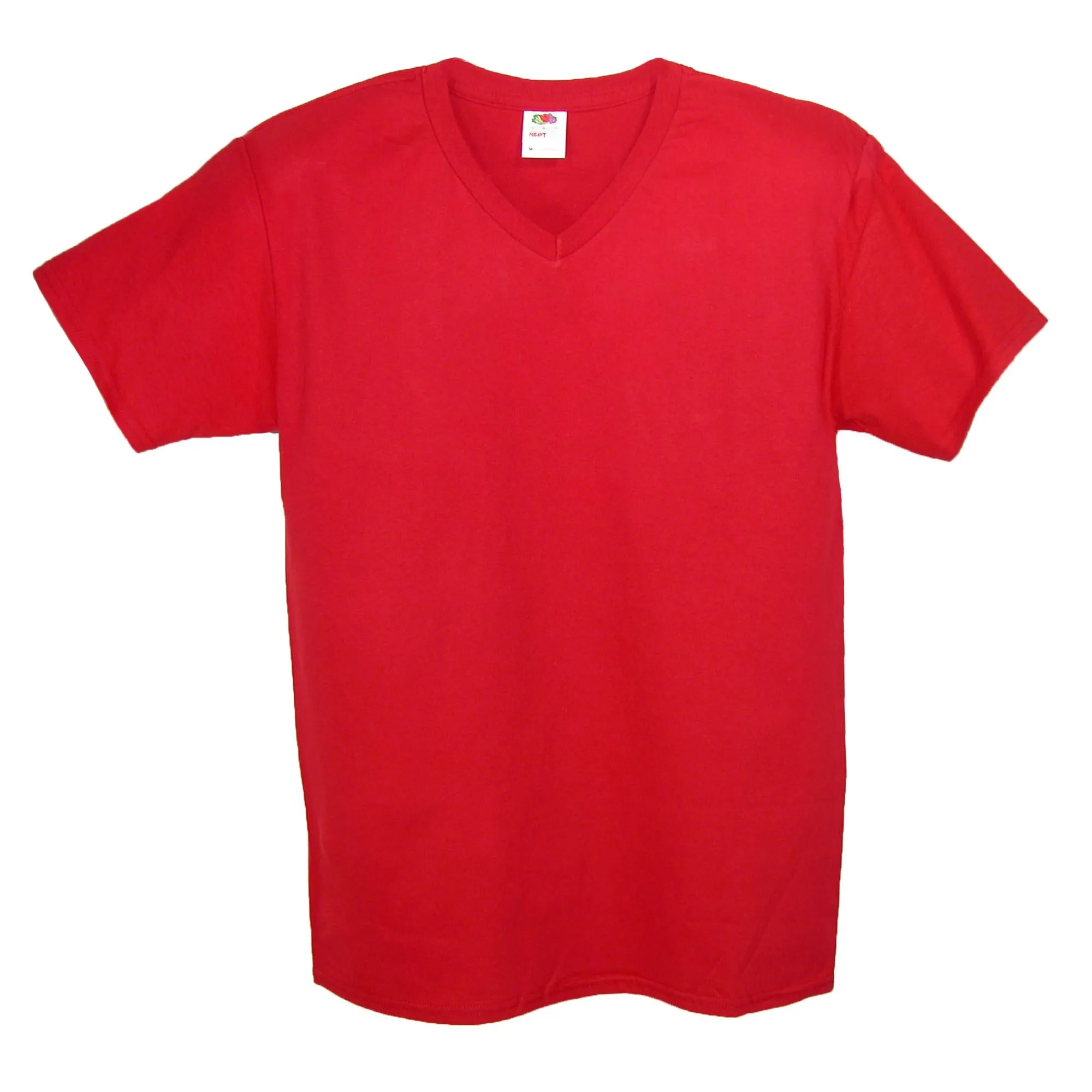 Big and Tall V Neck Cotton T Shirt