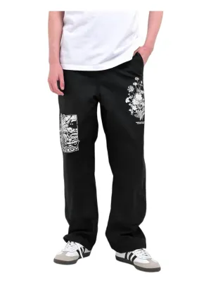 Big Timer Twill Carpenter Pants In Digital Black