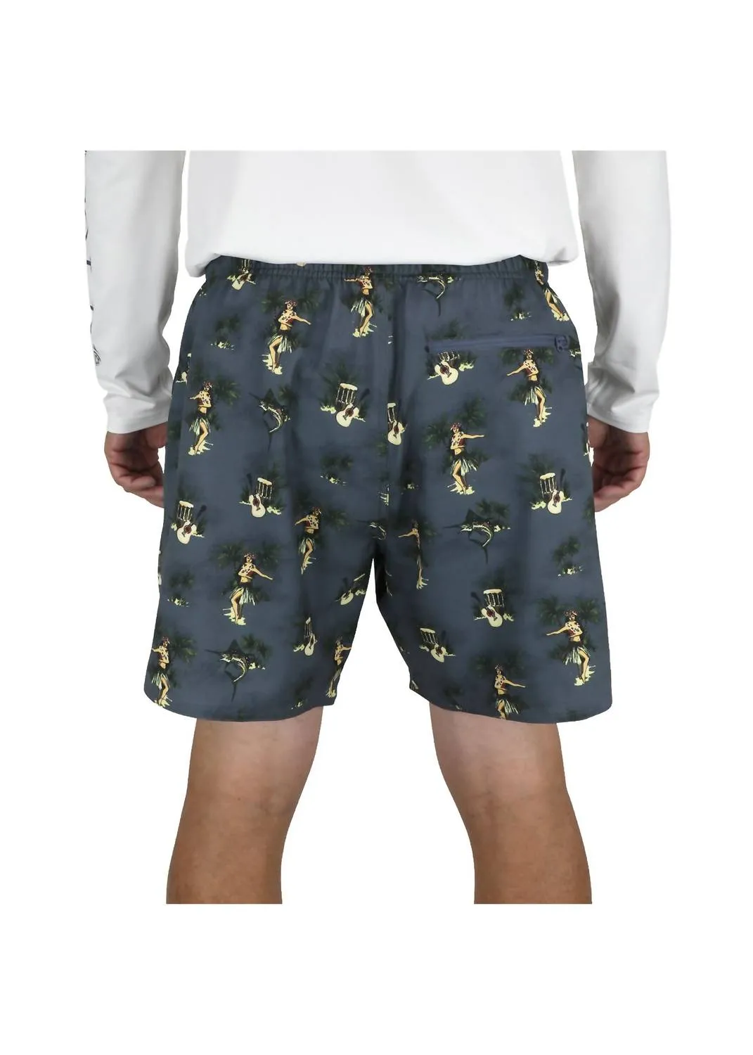 Boatbar Swim Trunks In Charcoal
