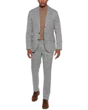 Brunello Cucinelli 2pc Wool, Linen, & Silk-Blend Suit