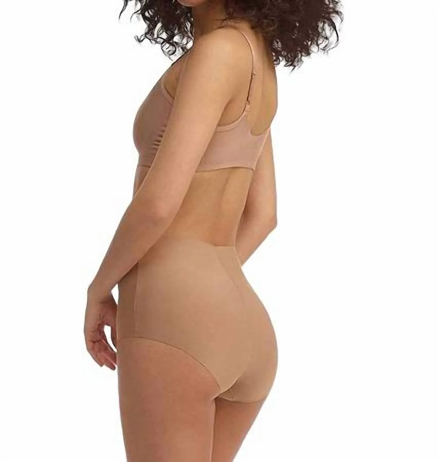 Butter High Rise Panty In Toffee