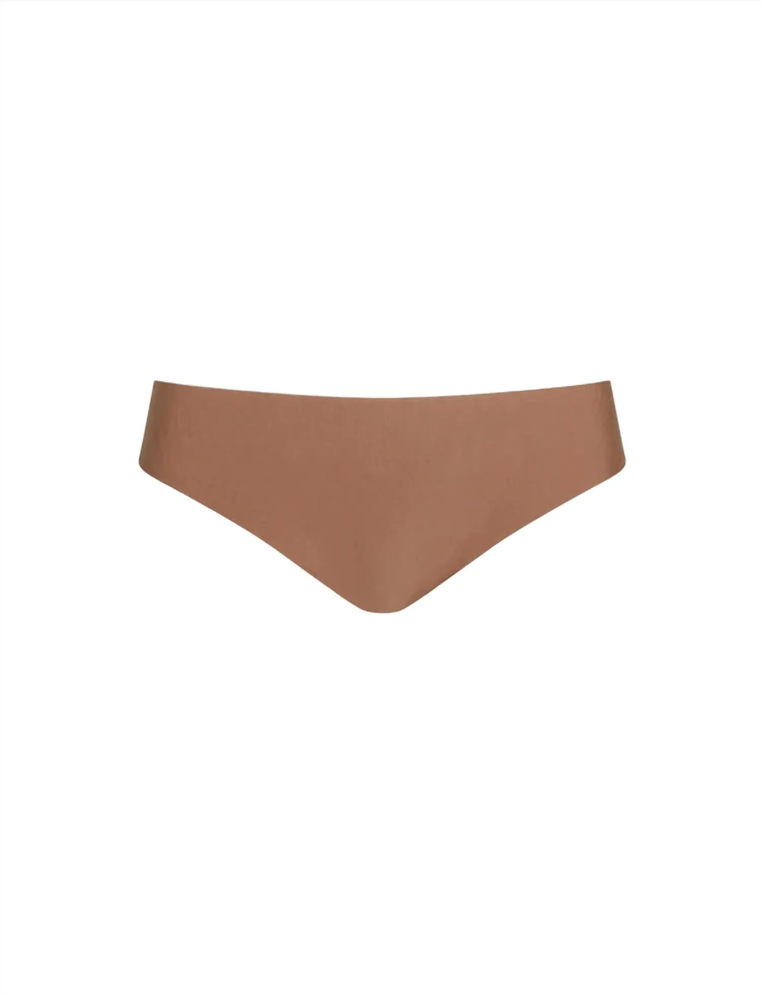 Butter Mid-Rise Thong Panty In Toffee