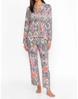 Carly Pj Set In Azzie Flower