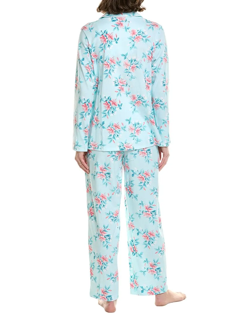 Carole Hochman 2pc Pajama Pant Set