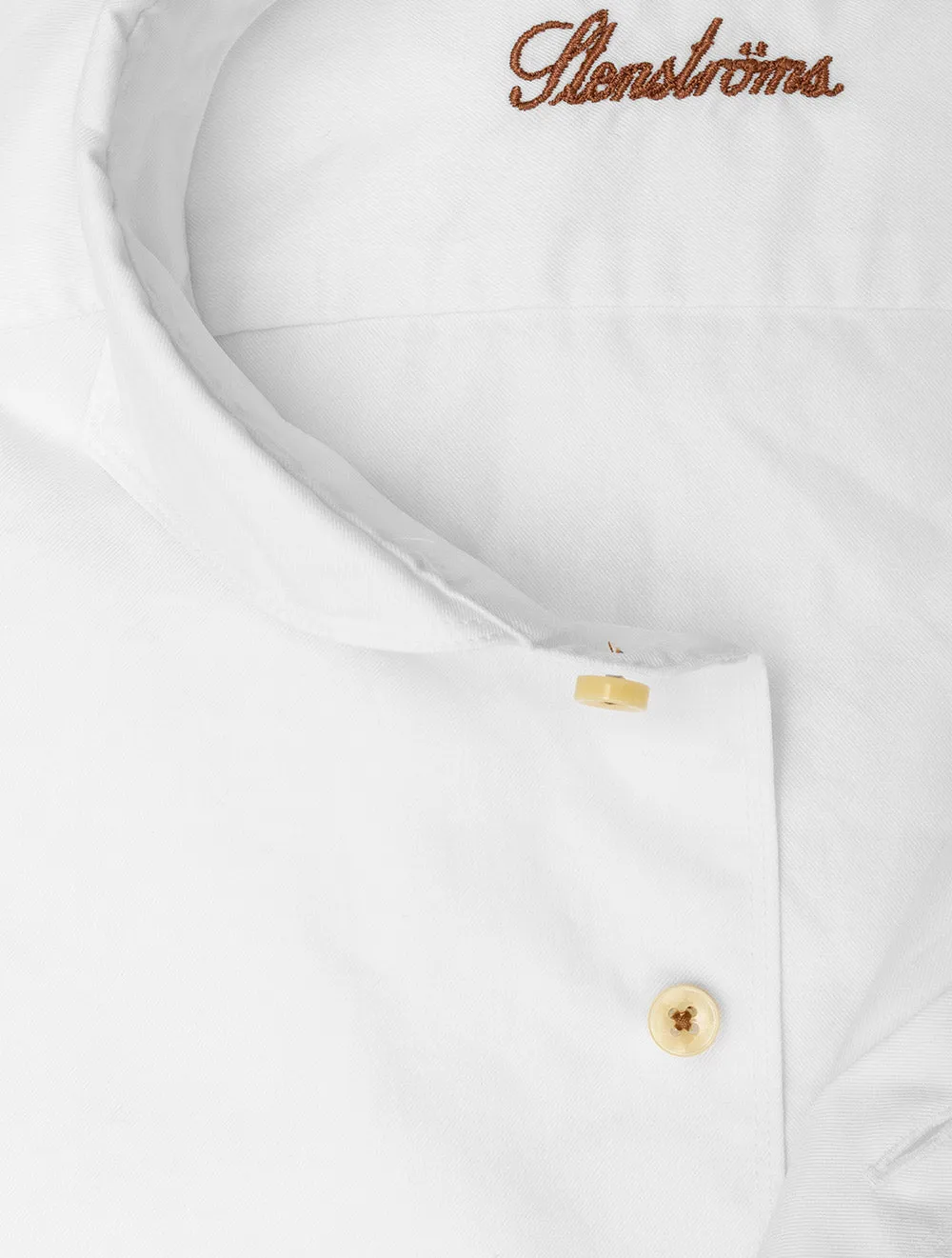 Casual Twill Shirt White