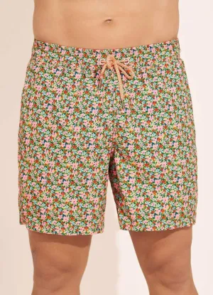 Cheery Blossom Sailor Men Trunks In Multi