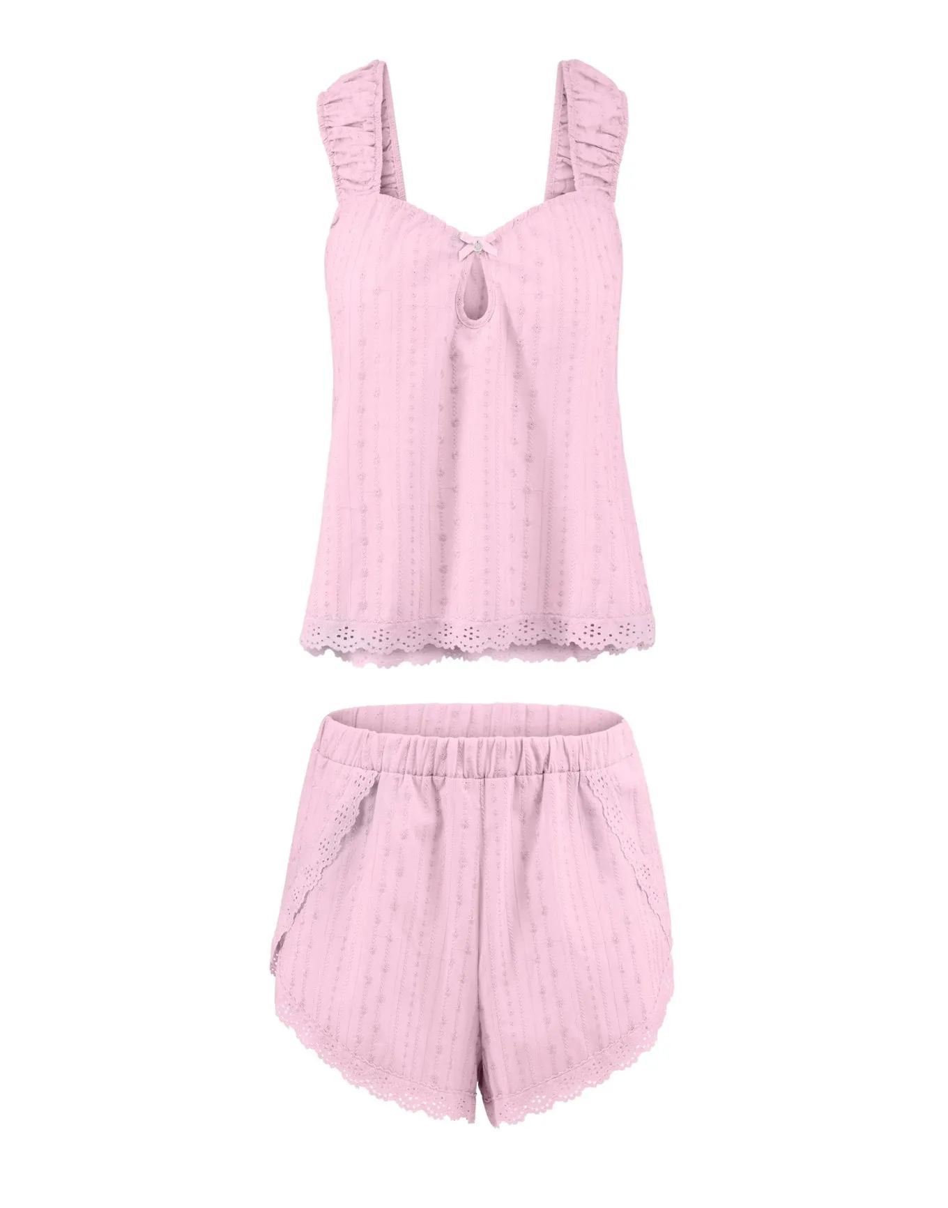 Christabel Women's Plus-Size Pajama Cami & Shorts Set