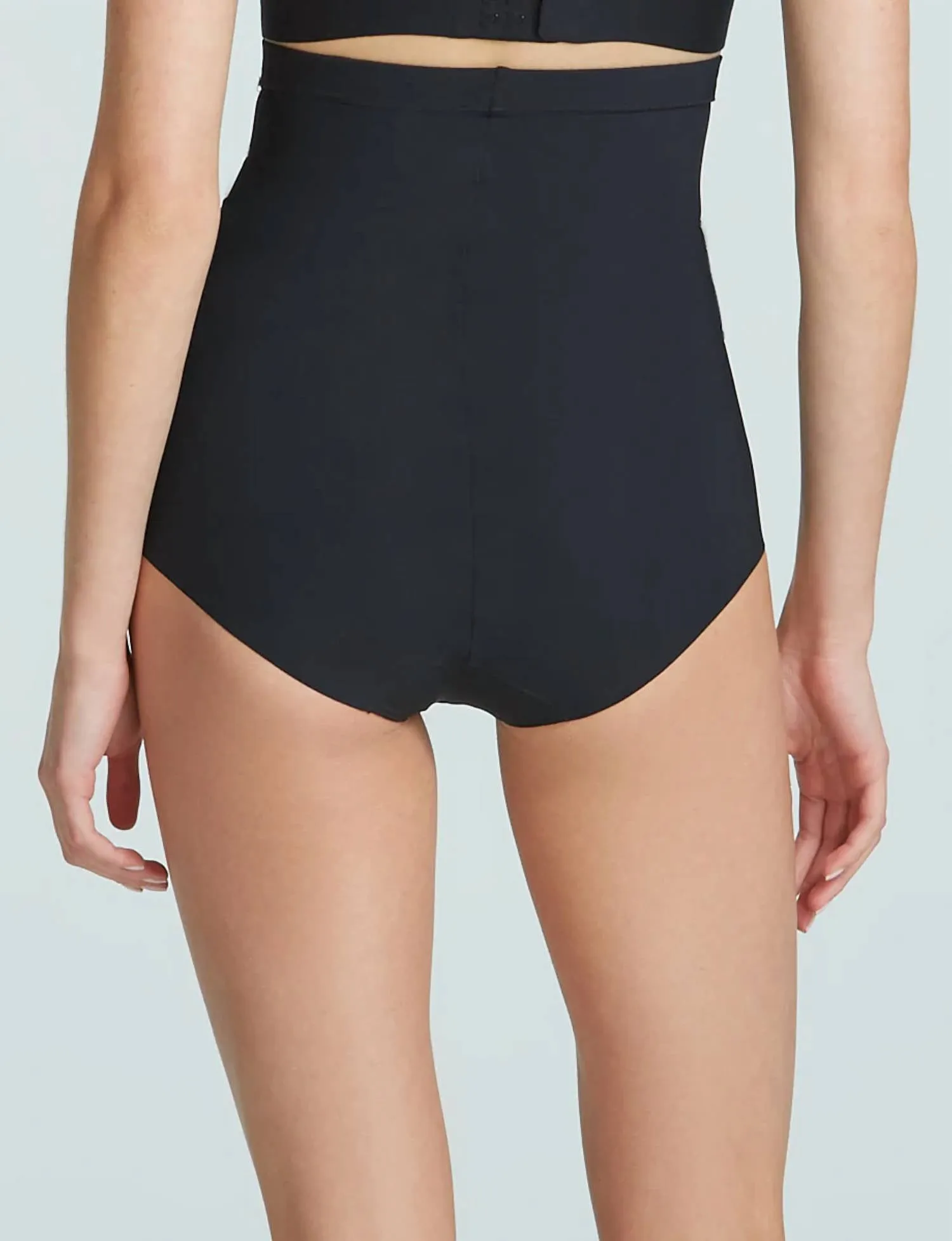 Classic Control High Waist Brief In Black