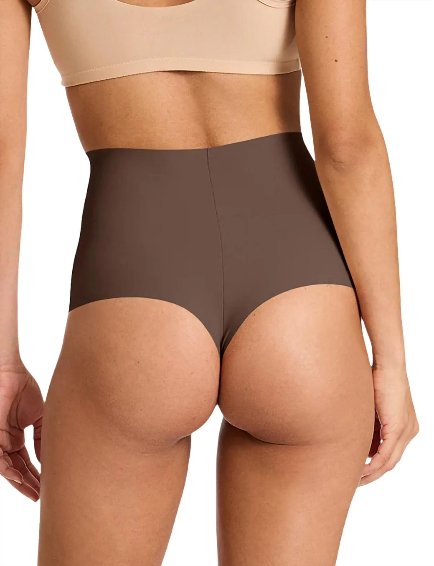 Classic Control Thong In Mocha
