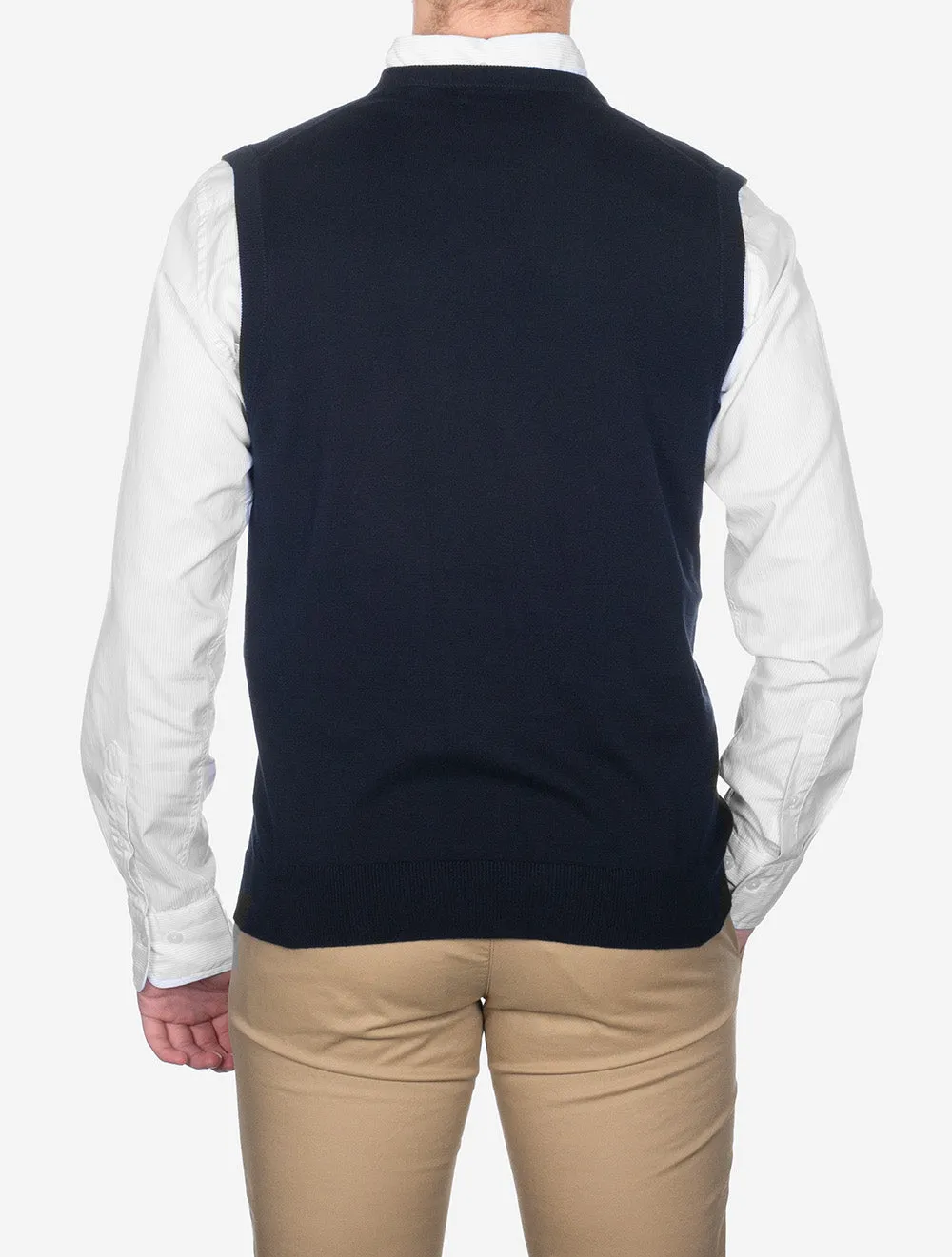 Classic Cotton Slipover Evening Blue