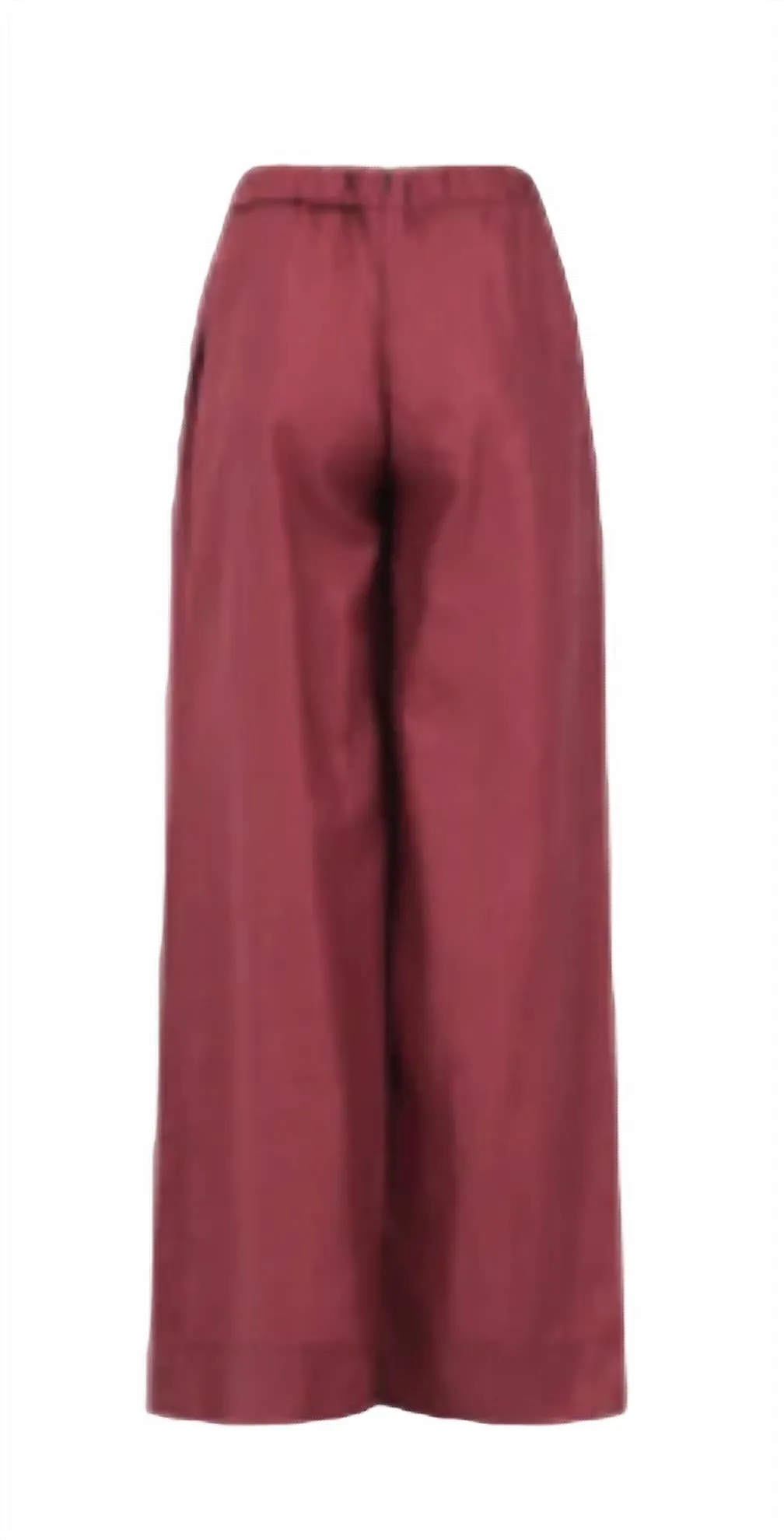Clover Pants In Burgundy