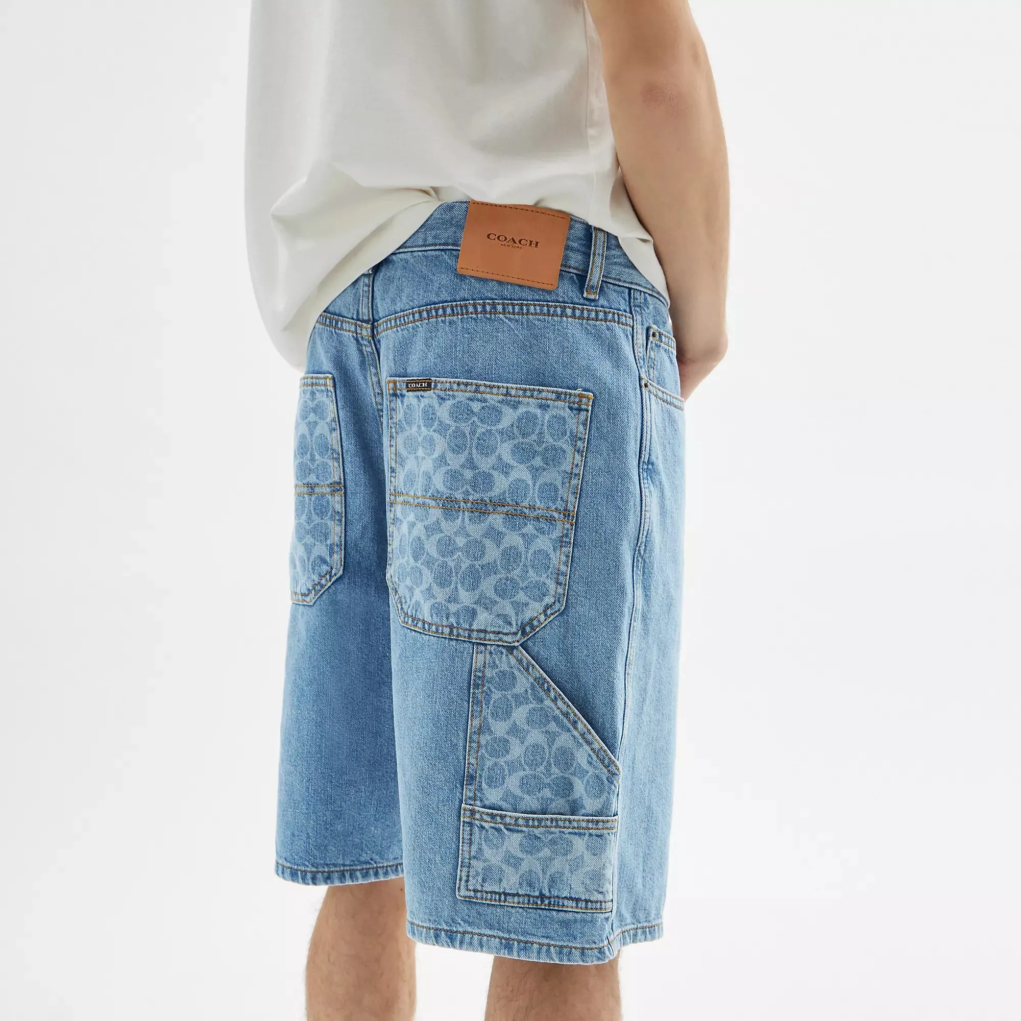 Coach Outlet Signature Denim Shorts