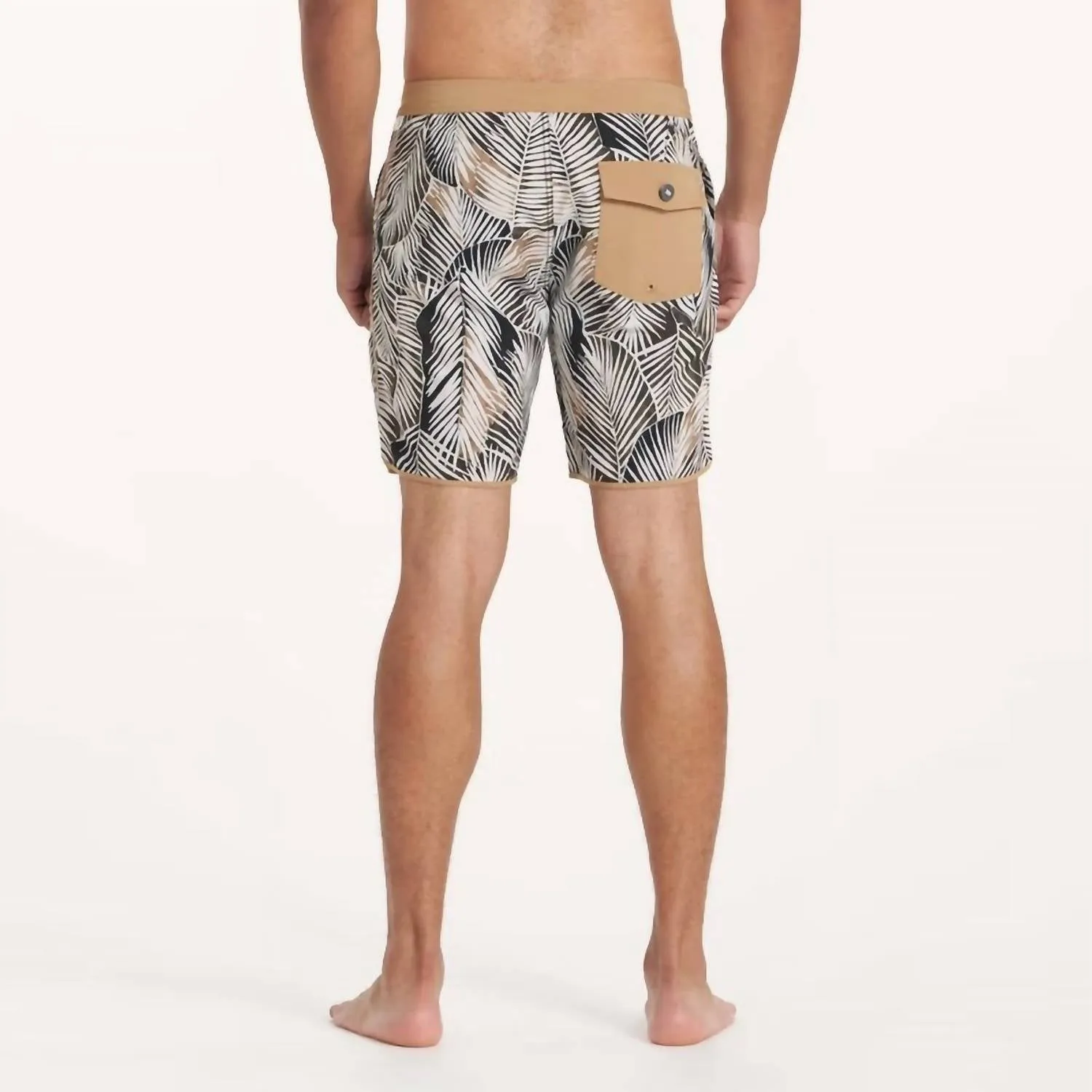 Cruise Boardshort In Wheat Fronds