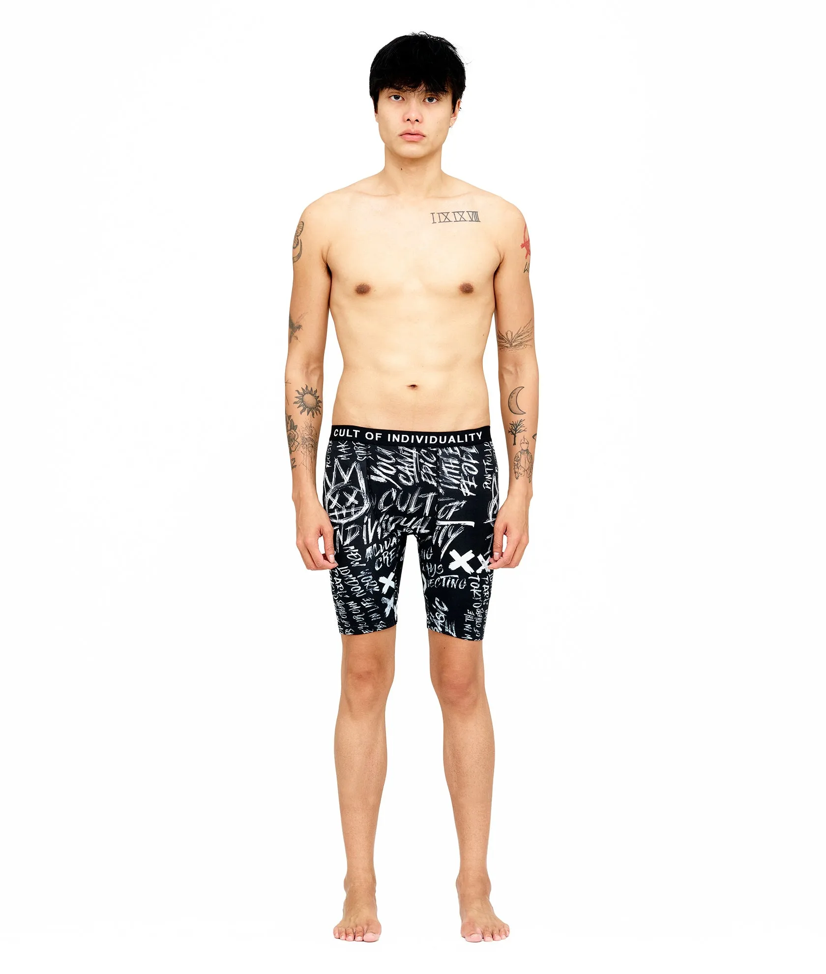 CULT BRIEFS 2 PACK "EPIC SHIT" PRINT & BLACK SOLID