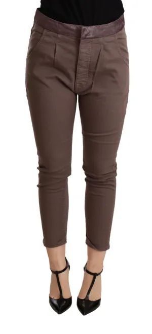 CYCLE  Mid Waist Cropped Skinny Stretch Women's Trouser