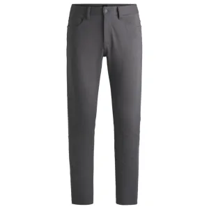Delaware slim-fit trousers in two-tone stretch jersey