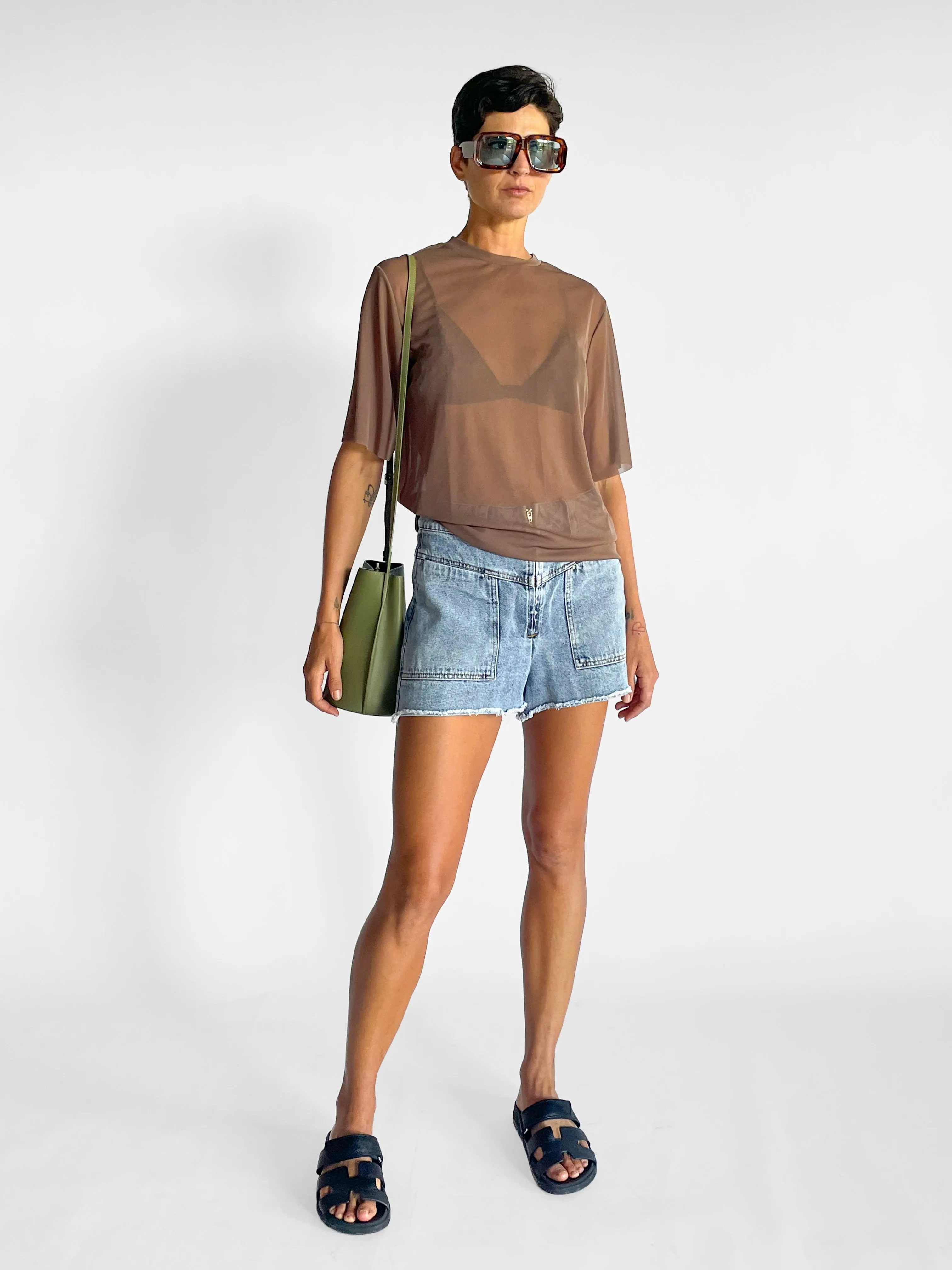 Denim Cut Off Shorts