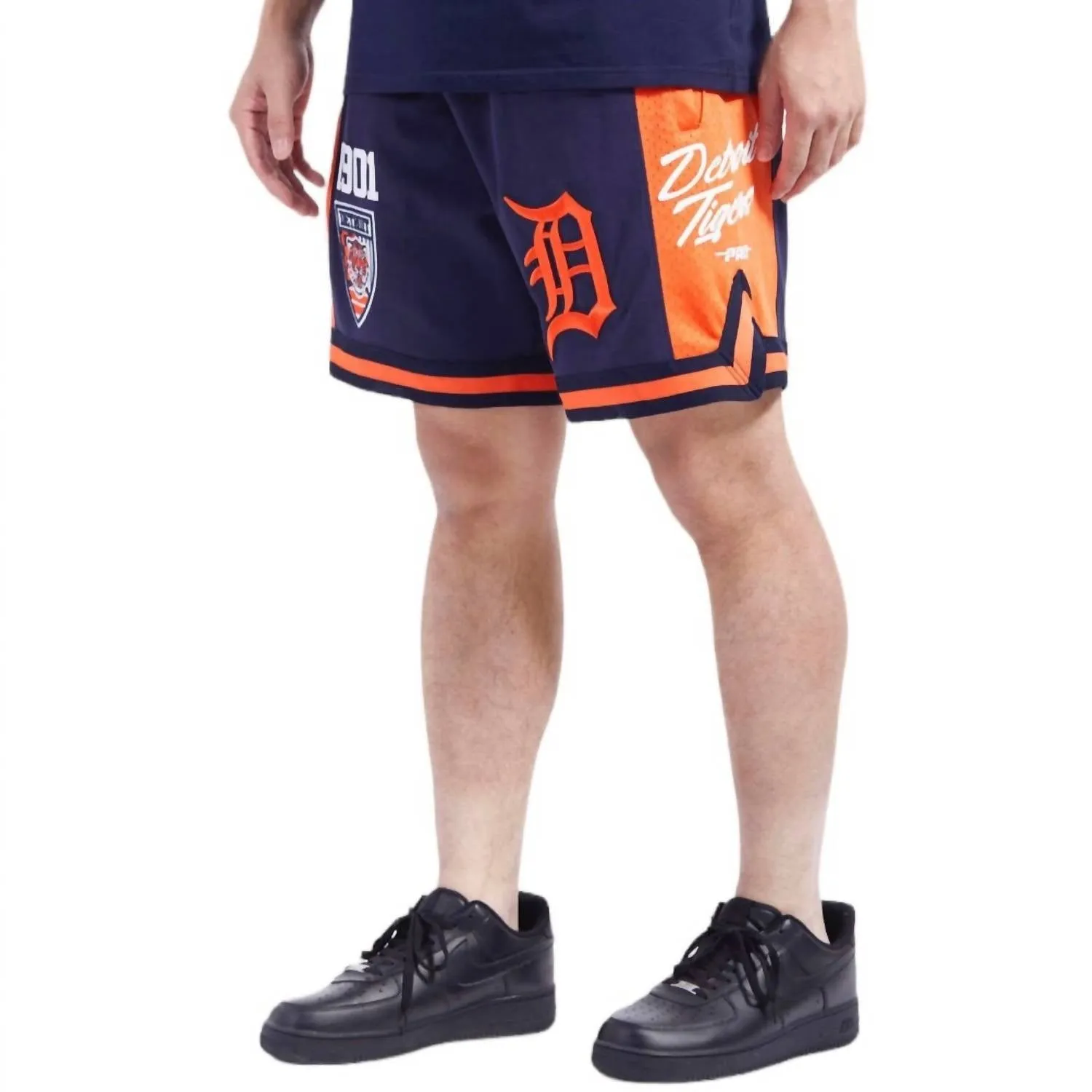 Detroit Fast Lane 2.0 Shorts In Gray/midnight Navy