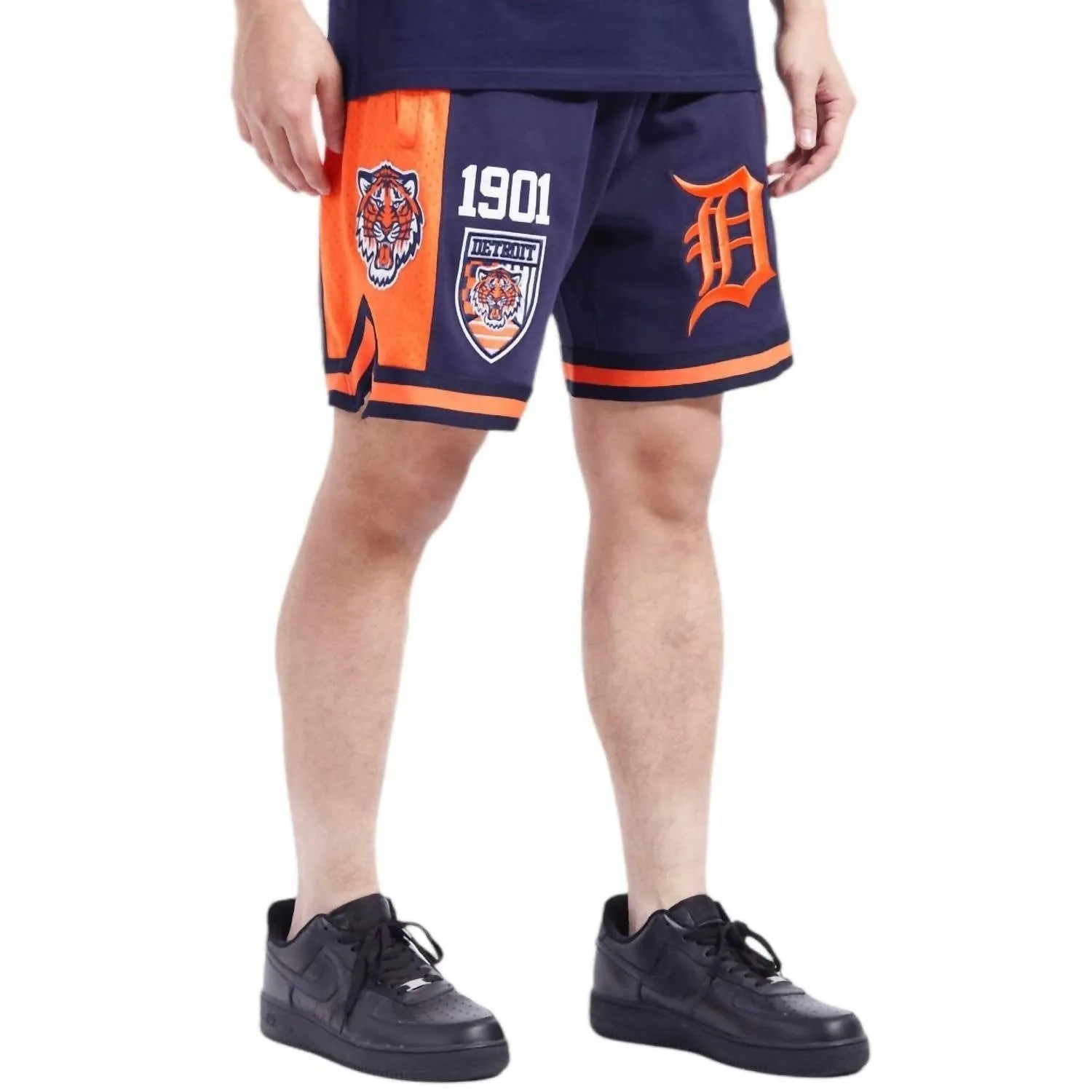 Detroit Fast Lane 2.0 Shorts In Gray/midnight Navy