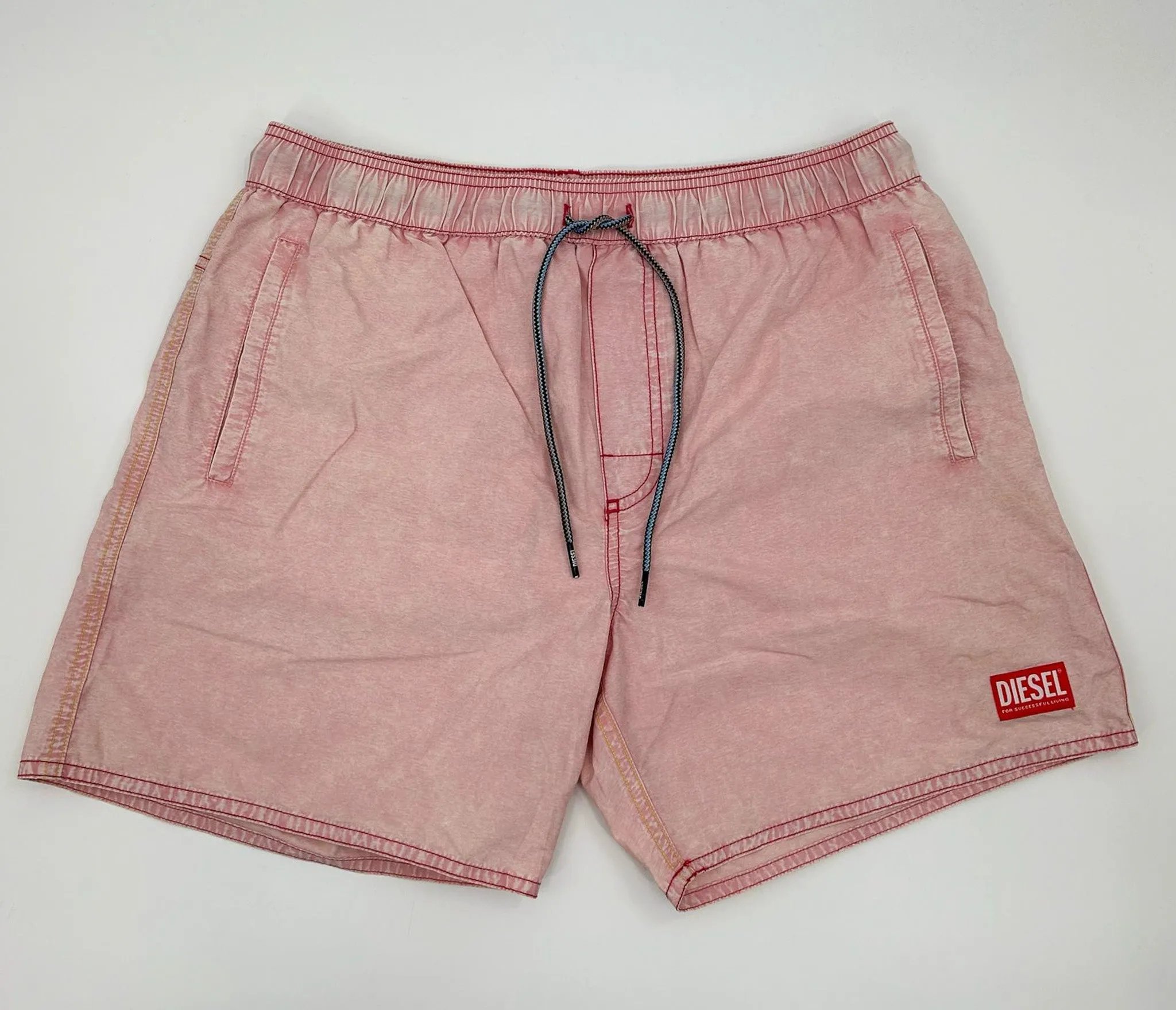 Diesel Pink Waykeeki Swim Shorts Bathing Suit