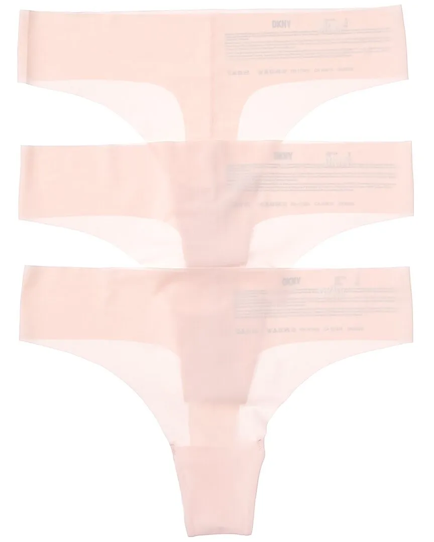 DKNY 3pk Litewear Cut Anywhere Thong
