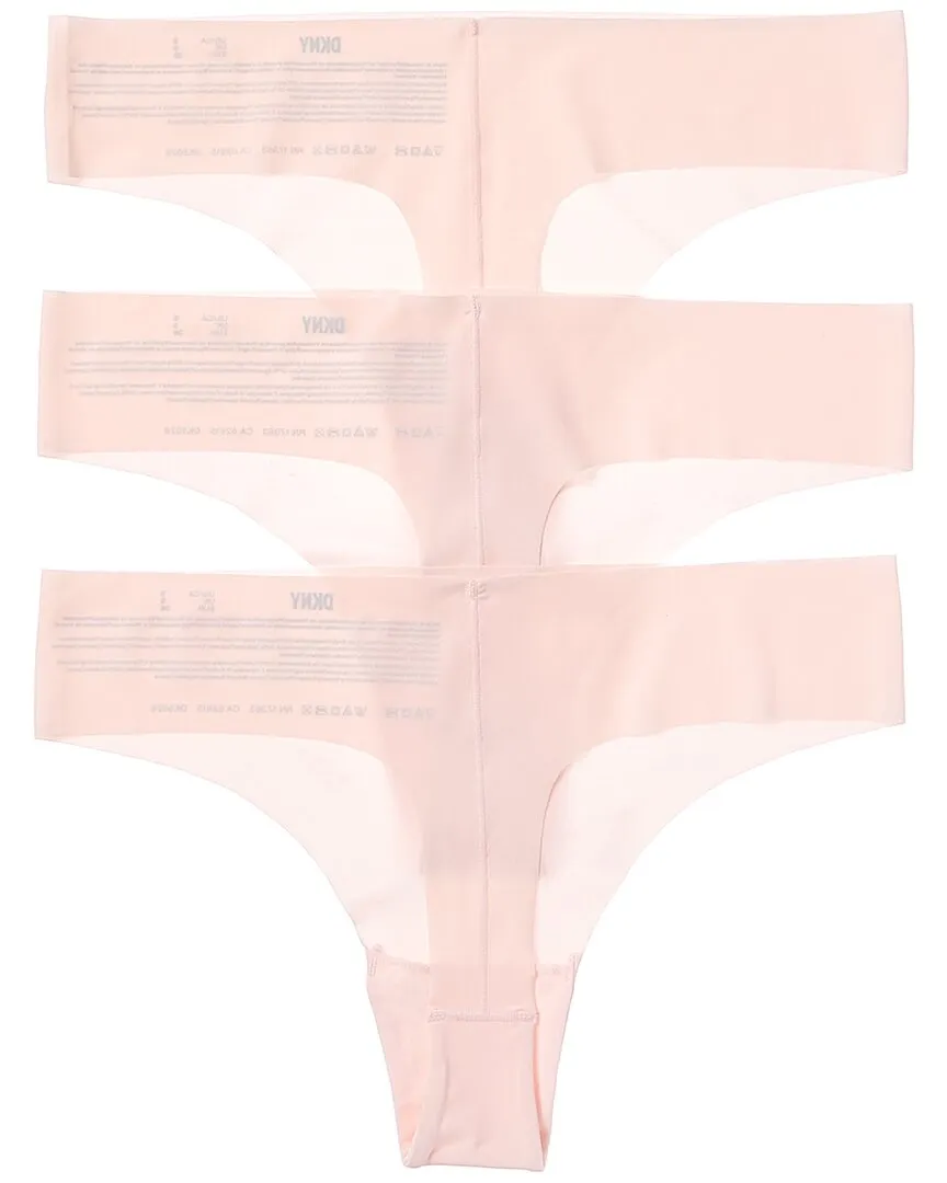 DKNY 3pk Litewear Cut Anywhere Thong