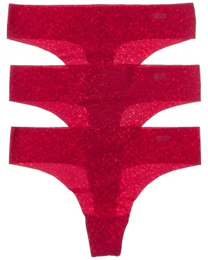 DKNY 3pk Litewear Cut Anywhere Thong