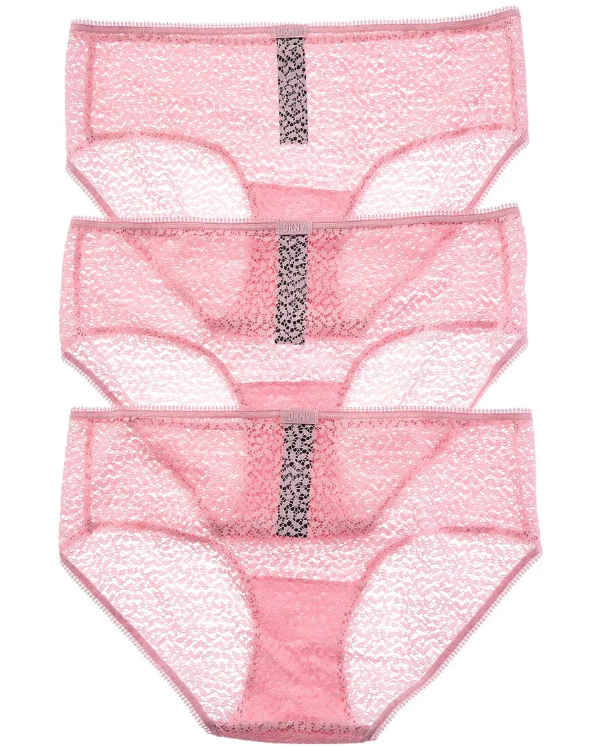 DKNY Set of 3 Lace Hipster