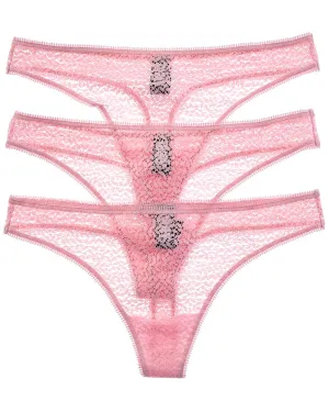 DKNY Set of 3 Modern Lace Thong